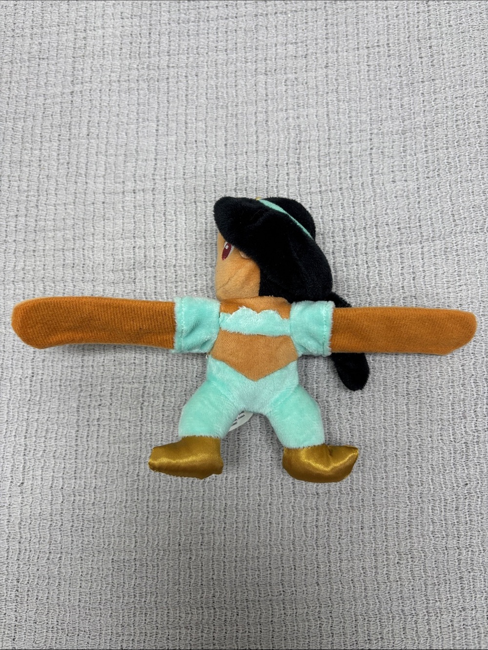 Princess Jasmine Alladin Cutie Cuff Plush Slap Band Bracelet Disney Bullsitoy